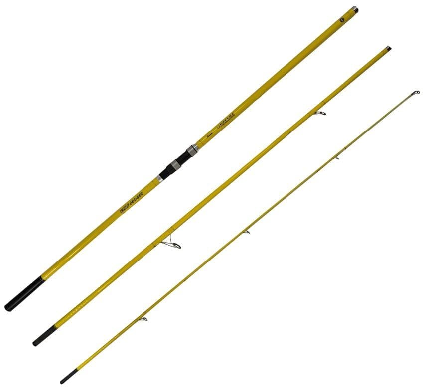 Okuma Makaira Surf 4,50 cm 100-250 3 Parça Yellow Surf Kamışı