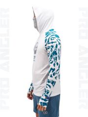 Fujin Pro Angler S24 Buff&Hoodie Lambuka Green #S