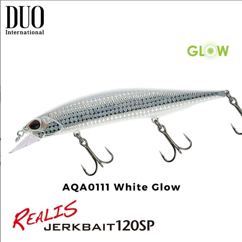 Duo Realis Jerkbait 120SP AQA0111 White Glow
