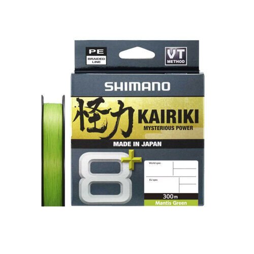 Shimano Kairiki 8+ 300 Mt Mantis Green İp Misina