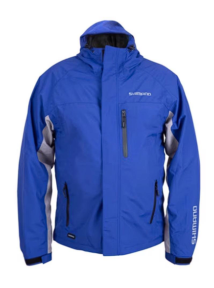 Shimano Wear Rain Jacket Non Padded Blue Ceket LARGE