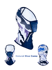 Fujin Pro Angler Sungaiter Boyunluk Natural Blue Camo