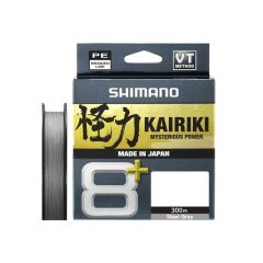Shimano Kairiki 8+ 300 Mt Steel Gray İp Misina