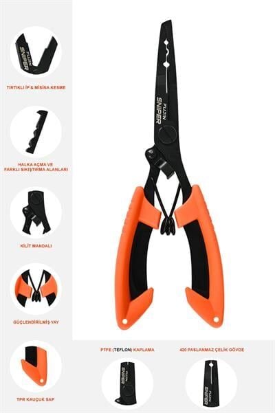 Fujin Sniper Pliers Balıkçı Pensesi