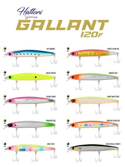 Fujin Gallant 120F 19gr 120mm Floating Maket Balık