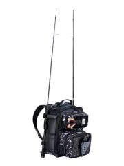 Fujin ProAji Back Pack Black Camo Balıkçı Sırt Çantası