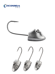 Ecooda Triangular Jighead Owner Hook #8