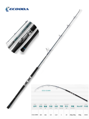 Ecooda Cyan Blue 163cm 200-350g Speed Jigging