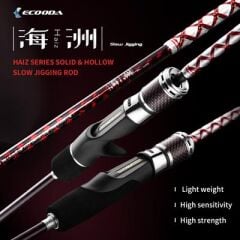 Ecooda Haiz Solid 185cm 200-300g Slow Jigging Kamışı