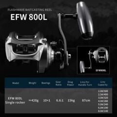 Ecooda Flash Wave 800L Bait Casting Olta Makinesi