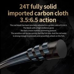 Ecooda Star Flame1 180cm 150-300g Slow Jigging Kamışı