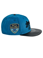 Fujin BTW Leather Visor Şapka Indigo