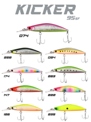 Fujin Kicker SF 95mm 13.5gr Maket Balık