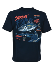 Fujin S26 Street Fishing T-Shirt Dark Navy