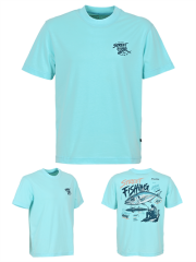 Fujin S26 Street Fishing T-Shirt Turquoise