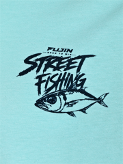 Fujin S26 Street Fishing T-Shirt Turquoise