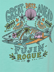 Fujin S26 Hawaii T-Shirt Mint