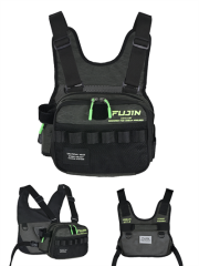 Fujin Tactical Vest Khaki Balıkçı Çantası