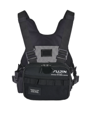 Fujin Tactical Vest Black Balıkçı Çantası