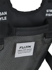 Fujin Tactical Vest Black Balıkçı Çantası