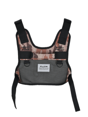 Fujin Tactical Vest Brown Camo Balıkçı Çantası