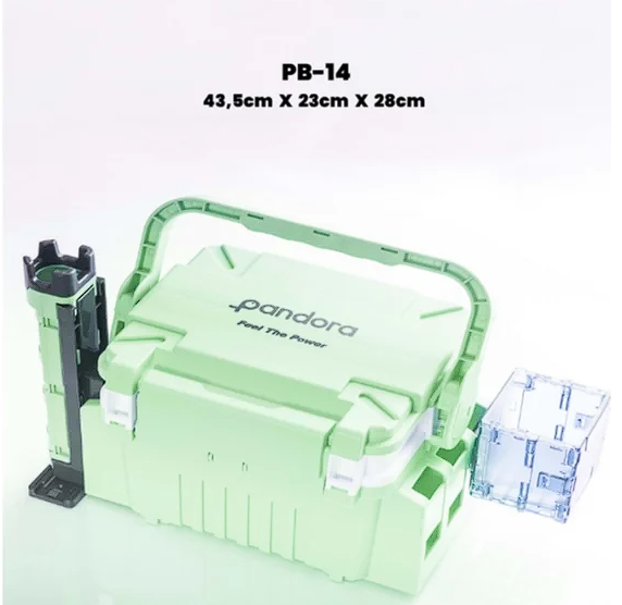 Pandora Balıkçı Çantası PB14 43.5CM X 23CM X 28CM - SİYAH