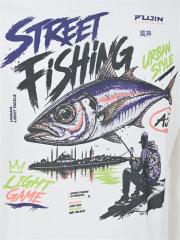Fujin S26 Street Fishing T-Shirt Ecru