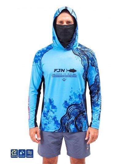 Fujin Relax S26 T-Shirt Buff&Hoodie Blue Black