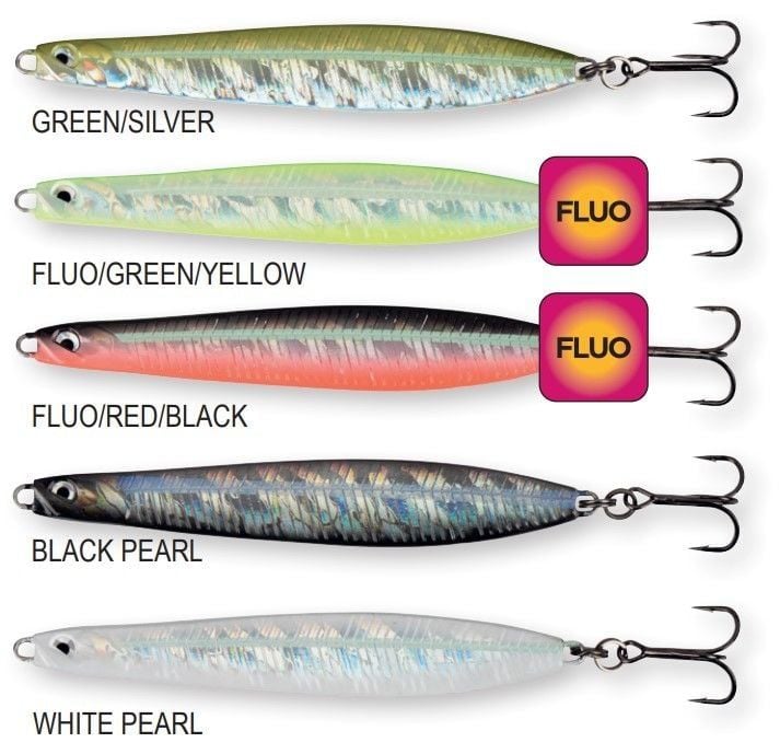 Cuillère Jigger Savage Gear Seeker ISP – 23 G, 9,8 Cm, Fluo UV Vert/jaune, Hameçon Triple, Pour Pêche En Mer Et Eau Douce