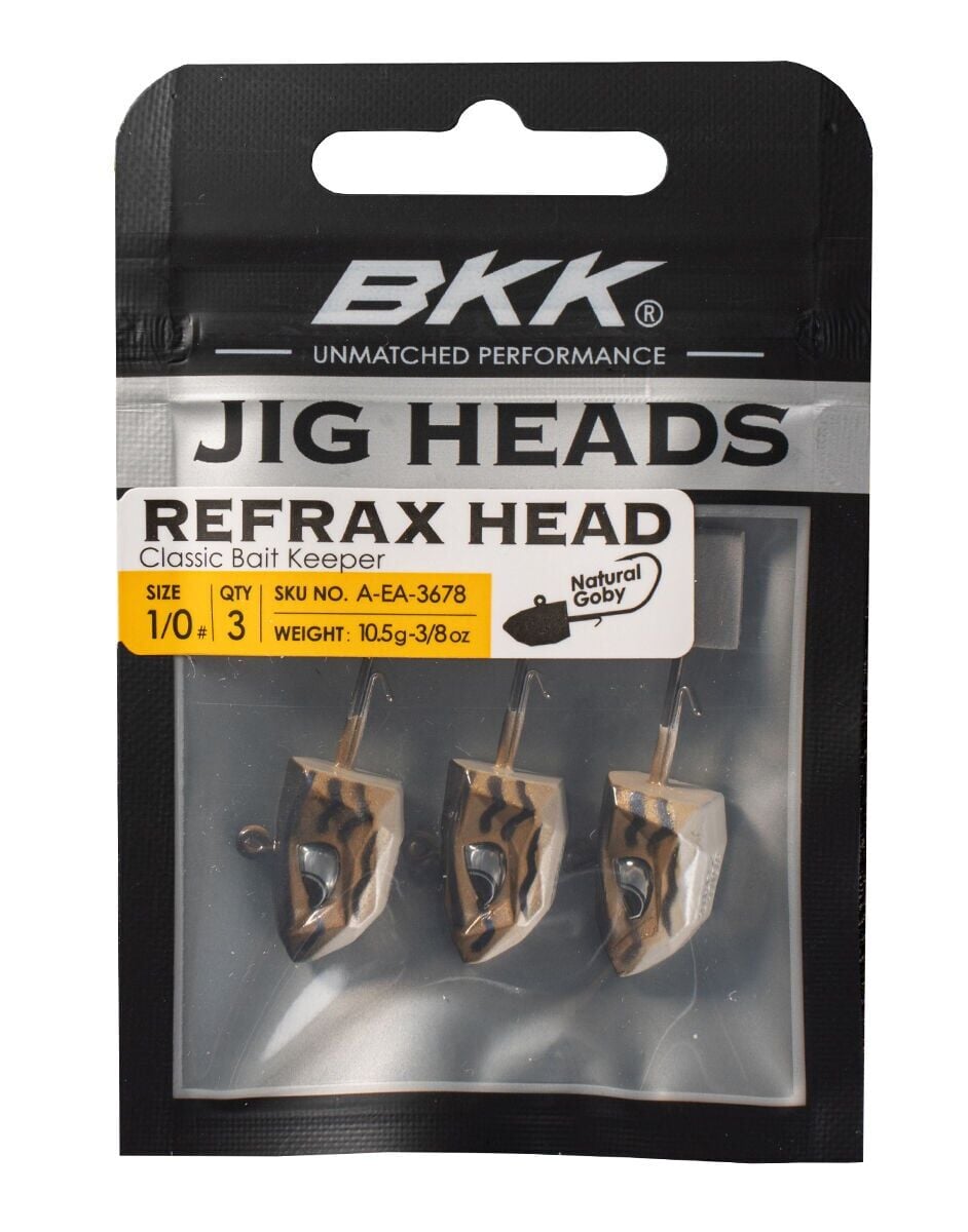 BKK Refrax Jig-Natural Goby