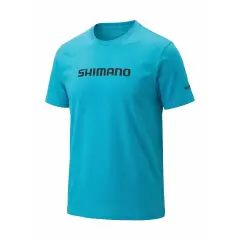 Shimano Mavi Levrek Baskılı T-Shirt