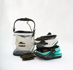 Fubelo Flar Katlanır Kova Beyaz