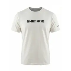 Shimano Ekru Levrek Baskılı T-Shirt