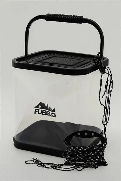 Fubelo Blor Katlanır Kova Siyah